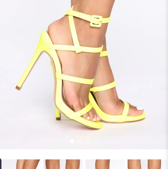 Super cute yellow heels - Picture 3 of 5